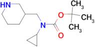 Cyclopropyl-piperidin-3-ylmethyl-carbamic acid tert-butyl ester