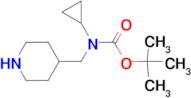 Cyclopropyl-piperidin-4-ylmethyl-carbamic acid tert-butyl ester