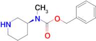 Methyl-(S)-piperidin-3-yl-carbamic acid benzyl ester