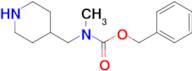 Methyl-piperidin-4-ylmethyl-carbamic acid benzyl ester