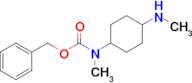 Methyl-(4-methylamino-cyclohexyl)-carbamic acid benzyl ester