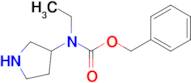 Ethyl-pyrrolidin-3-yl-carbamic acid benzyl ester