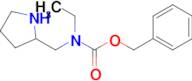 Ethyl-pyrrolidin-2-ylmethyl-carbamic acid benzyl ester