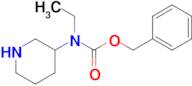 Ethyl-piperidin-3-yl-carbamic acid benzyl ester