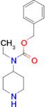 Ethyl-piperidin-4-yl-carbamic acid benzyl ester