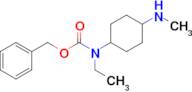 Ethyl-(4-methylamino-cyclohexyl)-carbamic acid benzyl ester