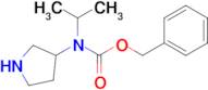 Isopropyl-pyrrolidin-3-yl-carbamic acid benzyl ester