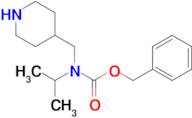 Isopropyl-piperidin-4-ylmethyl-carbamic acid benzyl ester