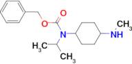 Isopropyl-(4-methylamino-cyclohexyl)-carbamic acid benzyl ester