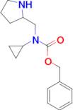 Cyclopropyl-pyrrolidin-2-ylmethyl-carbamic acid benzyl ester