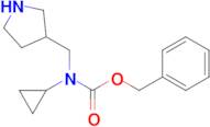 Cyclopropyl-pyrrolidin-3-ylmethyl-carbamic acid benzyl ester