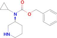 Cyclopropyl-(S)-piperidin-3-yl-carbamic acid benzyl ester