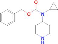 Cyclopropyl-piperidin-4-yl-carbamic acid benzyl ester