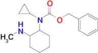 Cyclopropyl-(2-methylamino-cyclohexyl)-carbamic acid benzyl ester