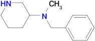 Benzyl-methyl-piperidin-3-yl-amine