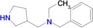 Benzyl-ethyl-pyrrolidin-3-ylmethyl-amine