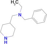 Benzyl-ethyl-piperidin-4-ylmethyl-amine