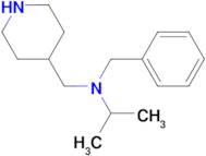 Benzyl-isopropyl-piperidin-4-ylmethyl-amine