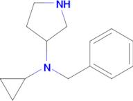 Benzyl-cyclopropyl-pyrrolidin-3-yl-amine