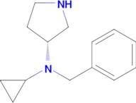 Benzyl-cyclopropyl-(R)-pyrrolidin-3-yl-amine