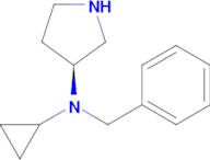 Benzyl-cyclopropyl-(S)-pyrrolidin-3-yl-amine