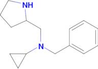 Benzyl-cyclopropyl-pyrrolidin-2-ylmethyl-amine