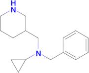 Benzyl-cyclopropyl-piperidin-3-ylmethyl-amine