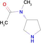 N-Methyl-N-(R)-pyrrolidin-3-yl-acetamide