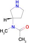 N-Methyl-N-(S)-pyrrolidin-3-yl-acetamide