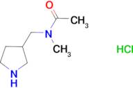 N-Methyl-N-pyrrolidin-3-ylmethyl-acetamide hydrochloride