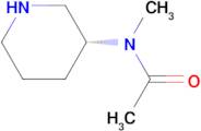 N-Methyl-N-(R)-piperidin-3-yl-acetamide