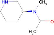 N-Methyl-N-(S)-piperidin-3-yl-acetamide