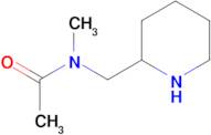 N-Methyl-N-piperidin-2-ylmethyl-acetamide