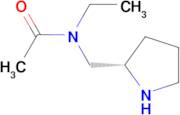 N-Ethyl-N-(S)-1-pyrrolidin-2-ylmethyl-acetamide