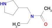 N-Ethyl-N-pyrrolidin-3-ylmethyl-acetamide