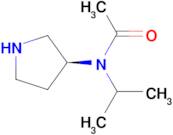 N-Isopropyl-N-(S)-pyrrolidin-3-yl-acetamide