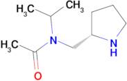 N-Isopropyl-N-(S)-1-pyrrolidin-2-ylmethyl-acetamide