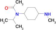 N-Isopropyl-N-(4-methylamino-cyclohexyl)-acetamide