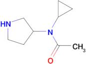 N-Cyclopropyl-N-pyrrolidin-3-yl-acetamide