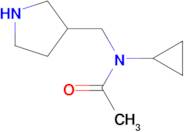 N-Cyclopropyl-N-pyrrolidin-3-ylmethyl-acetamide