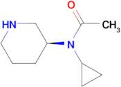 N-Cyclopropyl-N-(S)-piperidin-3-yl-acetamide