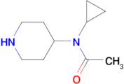 N-Cyclopropyl-N-piperidin-4-yl-acetamide