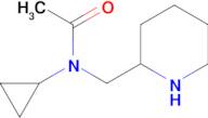 N-Cyclopropyl-N-piperidin-2-ylmethyl-acetamide