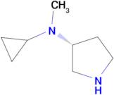 Cyclopropyl-methyl-(R)-pyrrolidin-3-yl-amine
