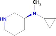 Cyclopropyl-methyl-(S)-piperidin-3-yl-amine