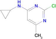 (2-Chloro-6-methyl-pyrimidin-4-yl)-cyclopropyl-amine