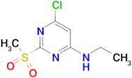 (6-Chloro-2-methanesulfonyl-pyrimidin-4-yl)-ethyl-amine