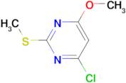 4-Chloro-6-methoxy-2-methylsulfanyl-pyrimidine