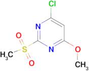 4-Chloro-2-methanesulfonyl-6-methoxy-pyrimidine