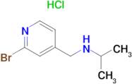 (2-Bromo-pyridin-4-ylmethyl)-isopropyl-amine hydrochloride